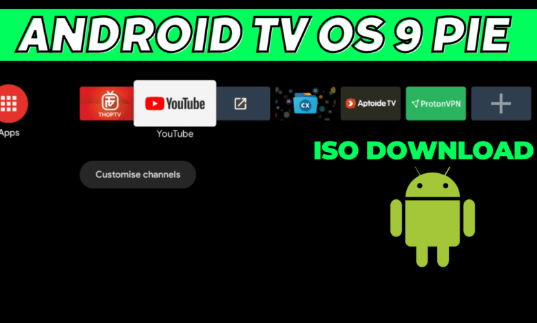 %Canal do Shin imagens% 1 Android 9 TV ISO